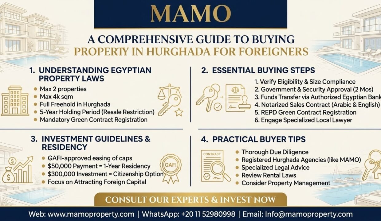 Sea view of Trivana resort in Hurghada, showcasing modern architecture and outdoor pool area.