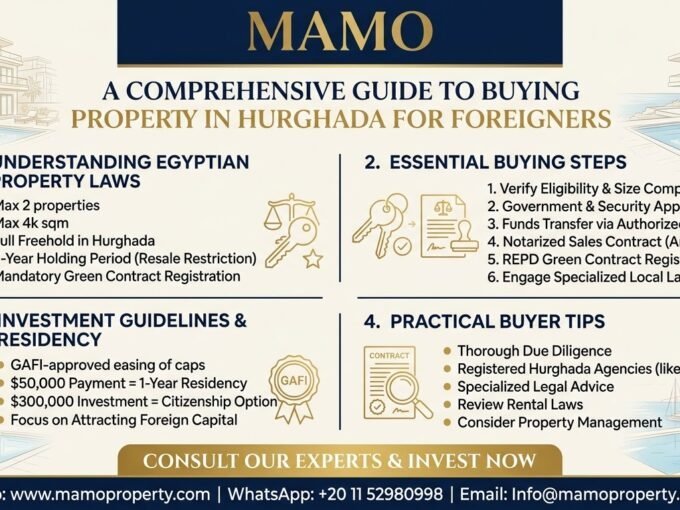 Sea view of Trivana resort in Hurghada, showcasing modern architecture and outdoor pool area.