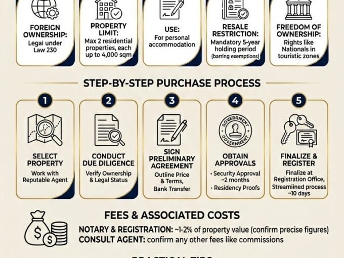 Guide for purchasing property in Hurghada with legal and practical tips.