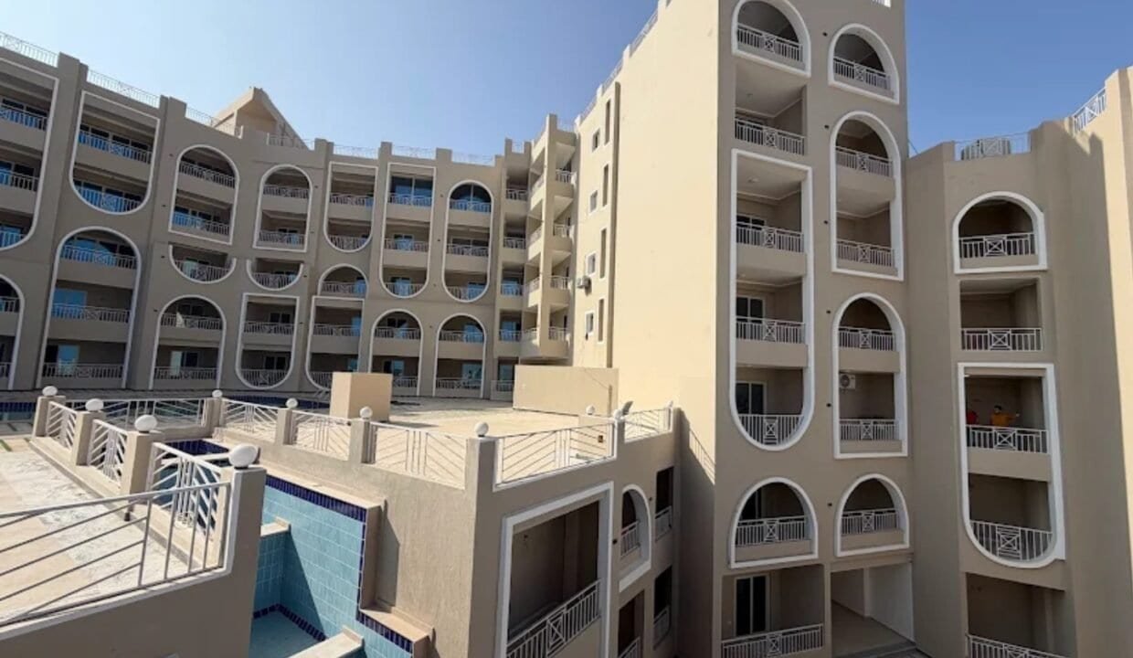 Bright, spacious apartments with sea views in Stone Heights Hurghada.