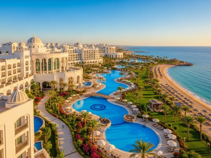 منتجع أتلانتس الغردقة: استثمار عقاري فاخر في شقق وفيلات مطلة على البحر الأحمر
