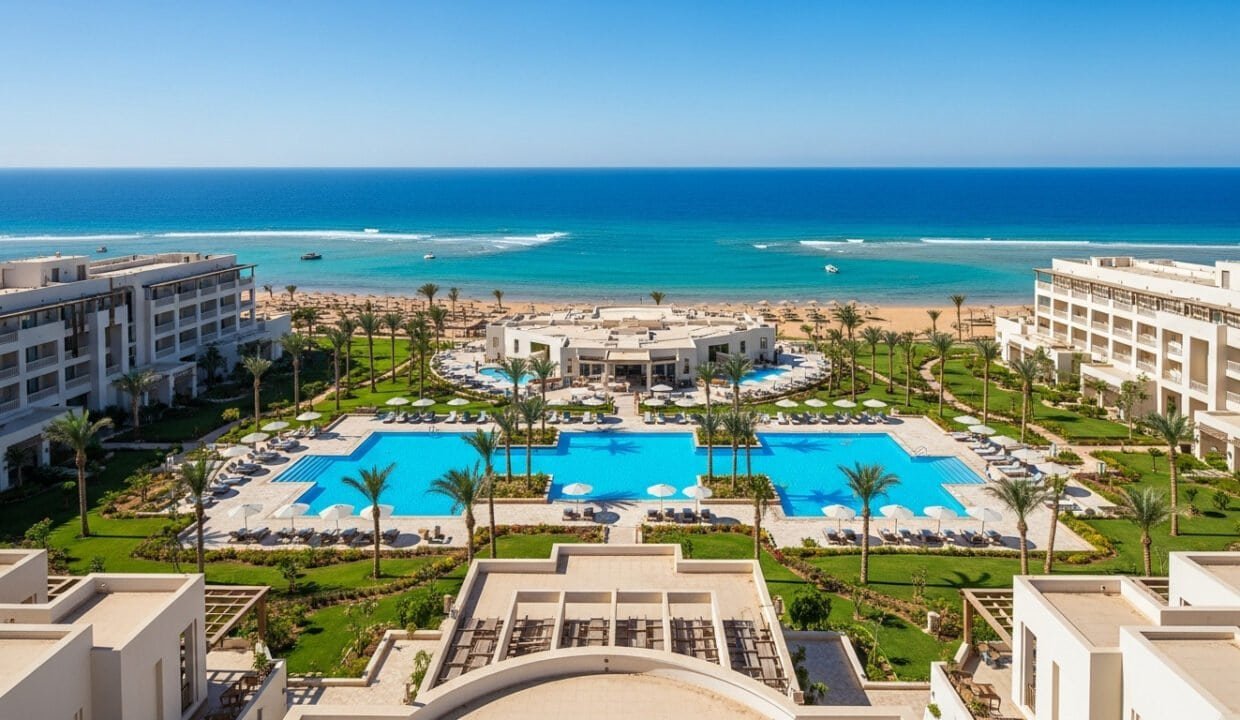 منتجع لافايا الغردقة الفاخر، إطلالة على البحر الأحمر، شراء عقارات في الغردقة مع MAMO Property.