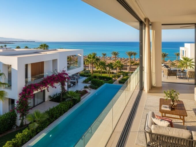 عقارات المغاوير الغردقة للبيع، فلل وشقق فاخرة مطلة على البحر الأحمر في منطقة المجاويش الساحرة.