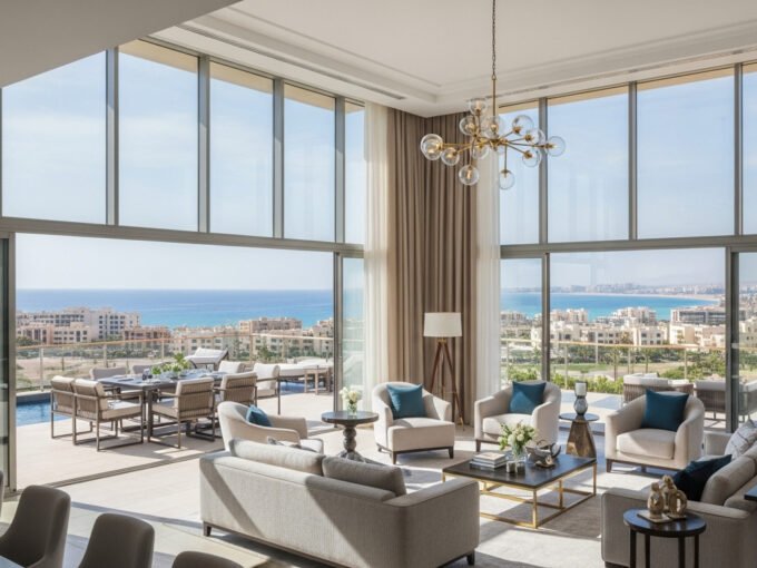 فيلا فاخرة عصرية في الغردقة بإطلالة بحرية، دليل شراء العقارات في الغردقة