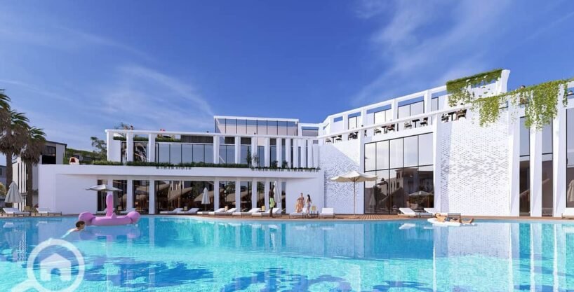 AL Mouj Resort Magawish - modern furnished studio apartment interior with hotel-standard finishes