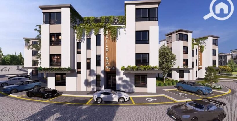 AL Mouj Resort Magawish - modern resort building exterior facade with balconies