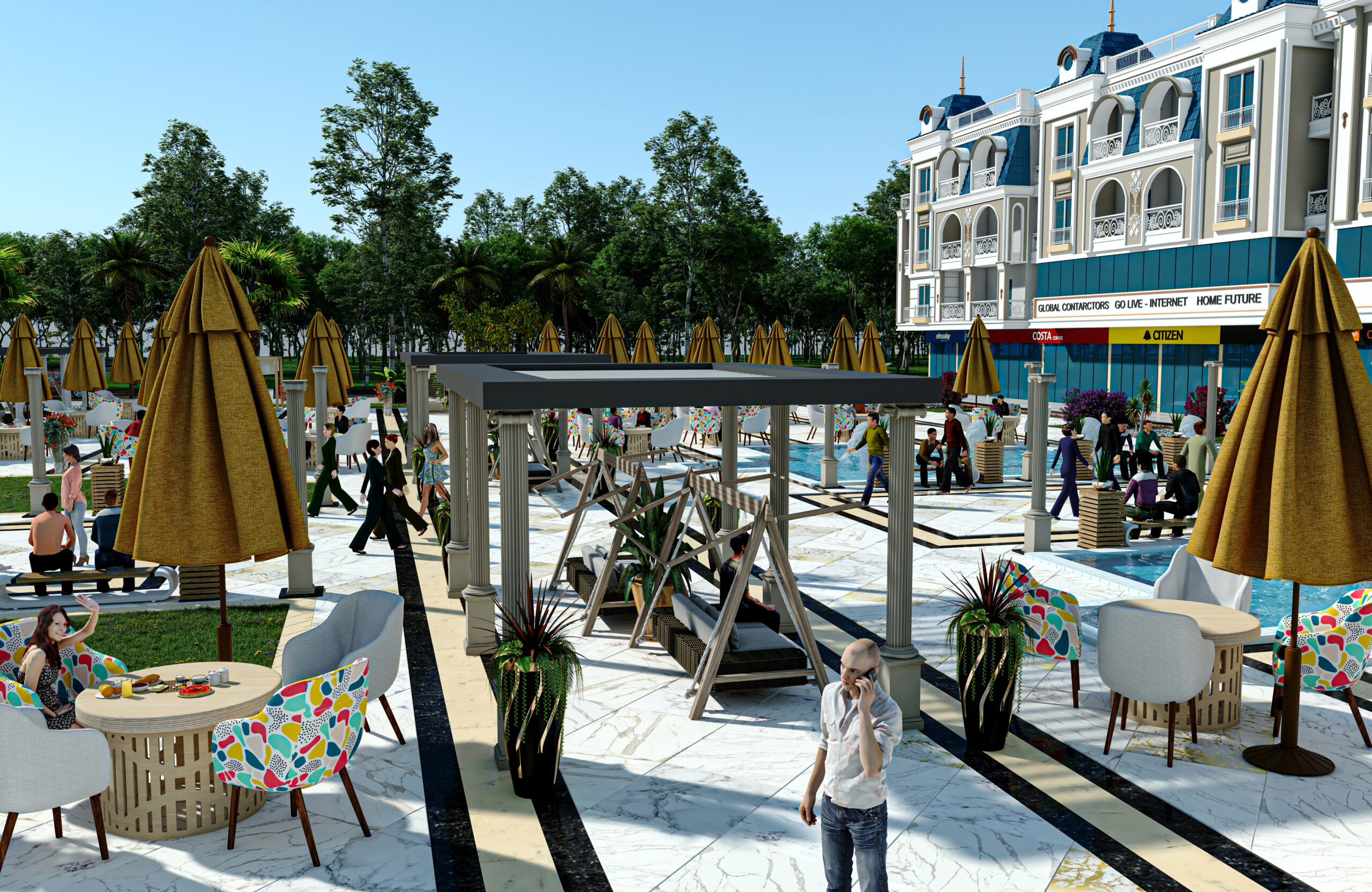 Hurghada Hub Resort view