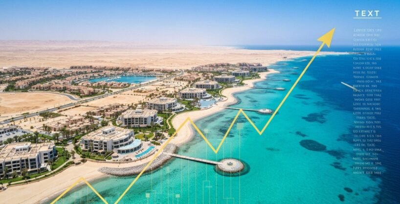 Azzurra Sahl Hasheesh resort aerial view