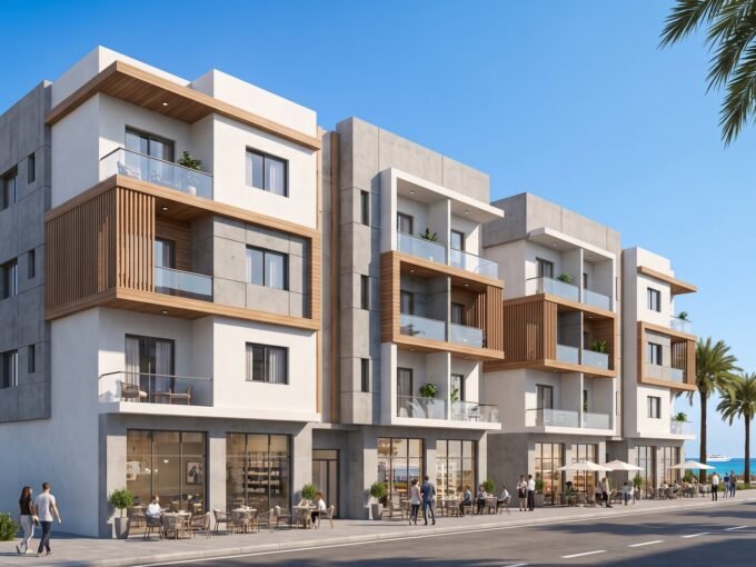Jawhara Spine Hurghada - Main exterior view of the residential building