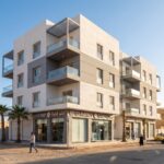 Qusayrat residential building Hurghada - Main exterior view of the residential building