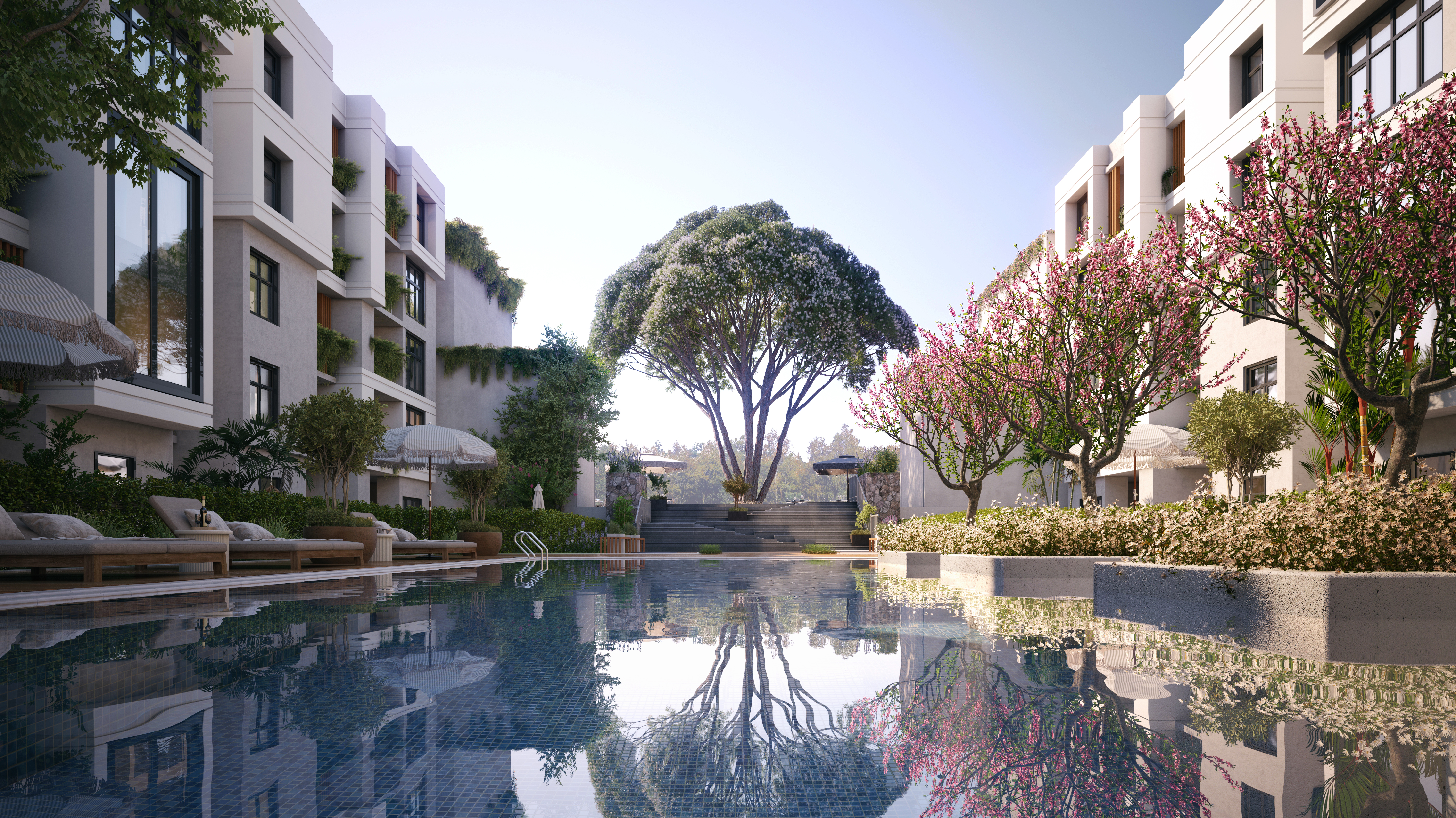 Platinum Resort landscape