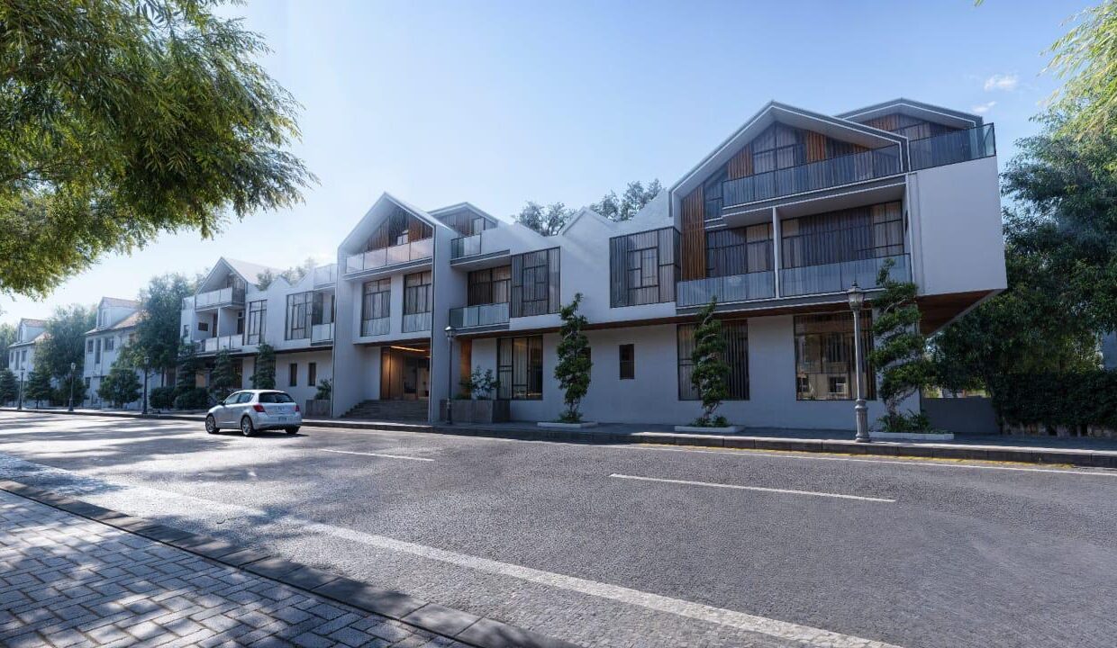La Vida Magawish — exterior street view with poolside