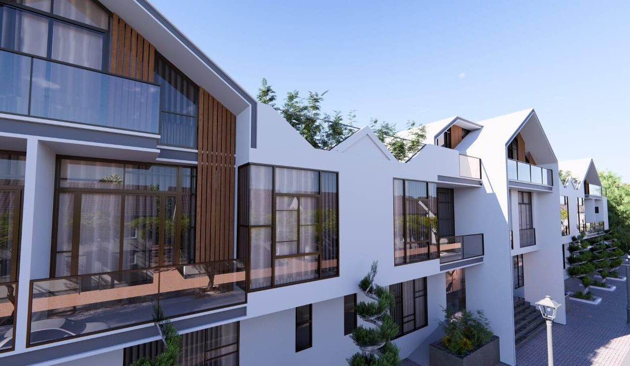 La Vida Magawish — townhouse villa exterior render