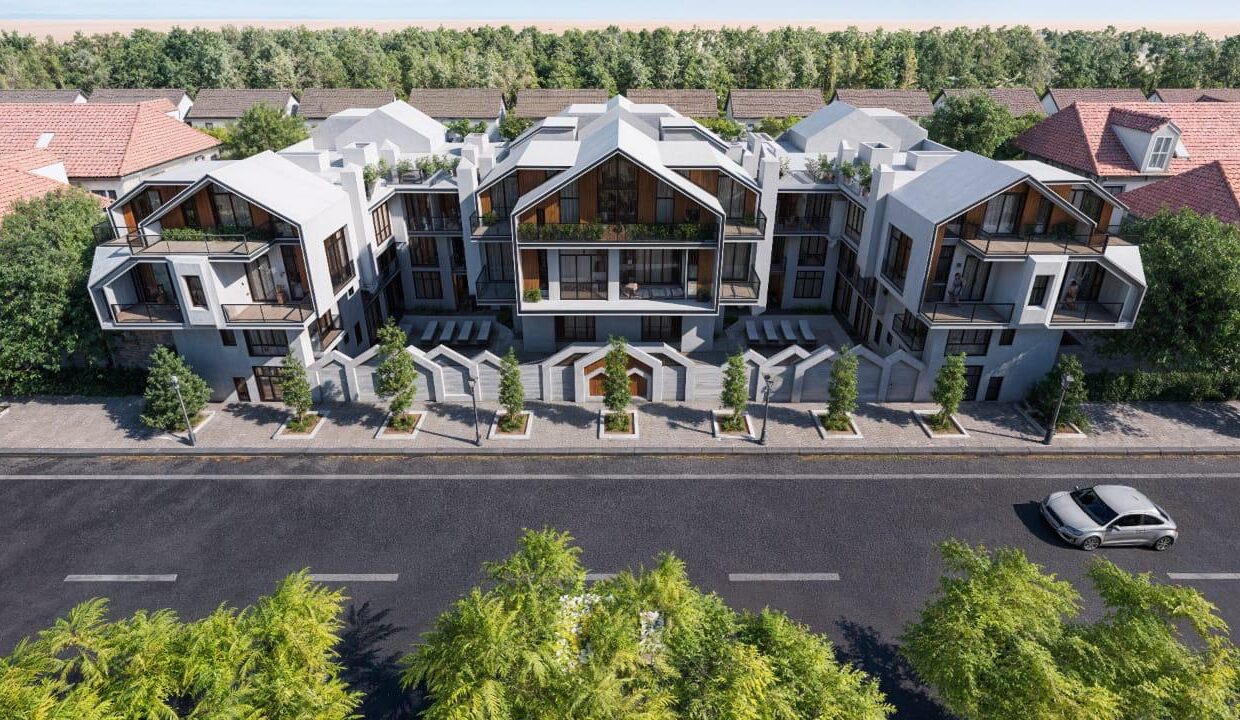La Vida Magawish — main building front with beachfront