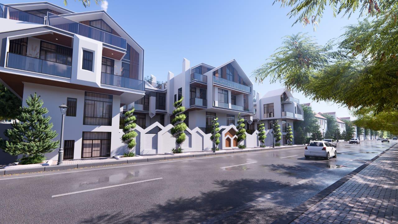 La Vida Magawish — Straßenansicht der Boutique-Villa-Anlage