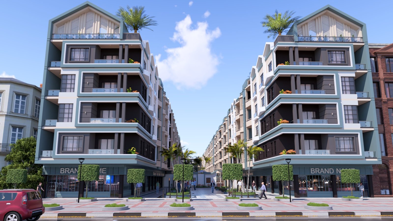 Two Bed B1-105 First Pool 76m² — Hurghada Heights Resort