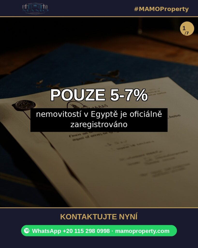 Egypt Real Estate Registration: Only 5-7% Officially Registered — Why This Matters for Hurghada Foreign Buyers in 2026