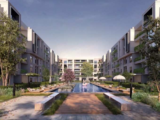 Platinum Resort Hurghada — central pool courtyard