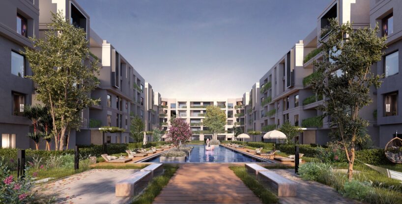 Platinum Resort Hurghada — central pool courtyard