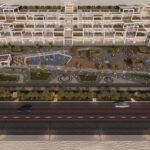 Mall Al-Sokhna — aerial view of the sea-facing terraces