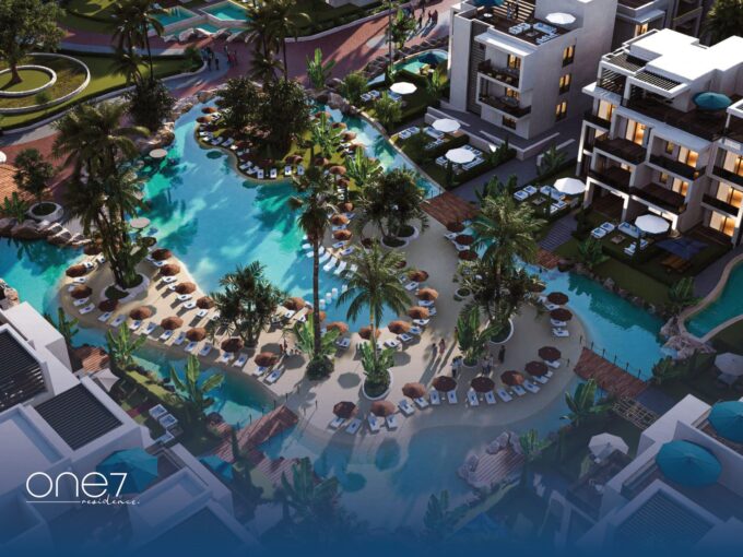 ONE7 Residence Hurghada — One7 Aerial North