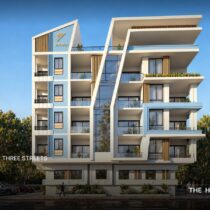 Solaria Hurghada — corner landmark on three streets
