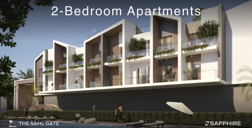 The Sahl Gate A1 apartment building with pool, Sahl Hasheesh