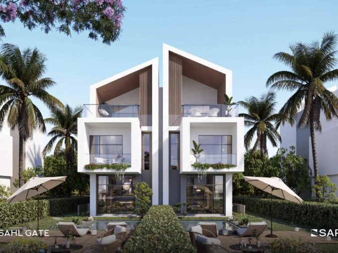 The Sahl Gate twin villas exterior, Sahl Hasheesh