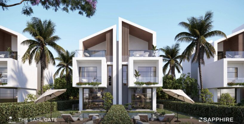 The Sahl Gate twin villas exterior, Sahl Hasheesh